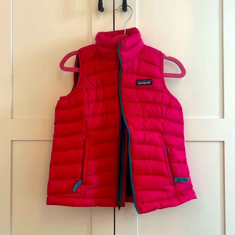 Kids Patagonia puffer vest